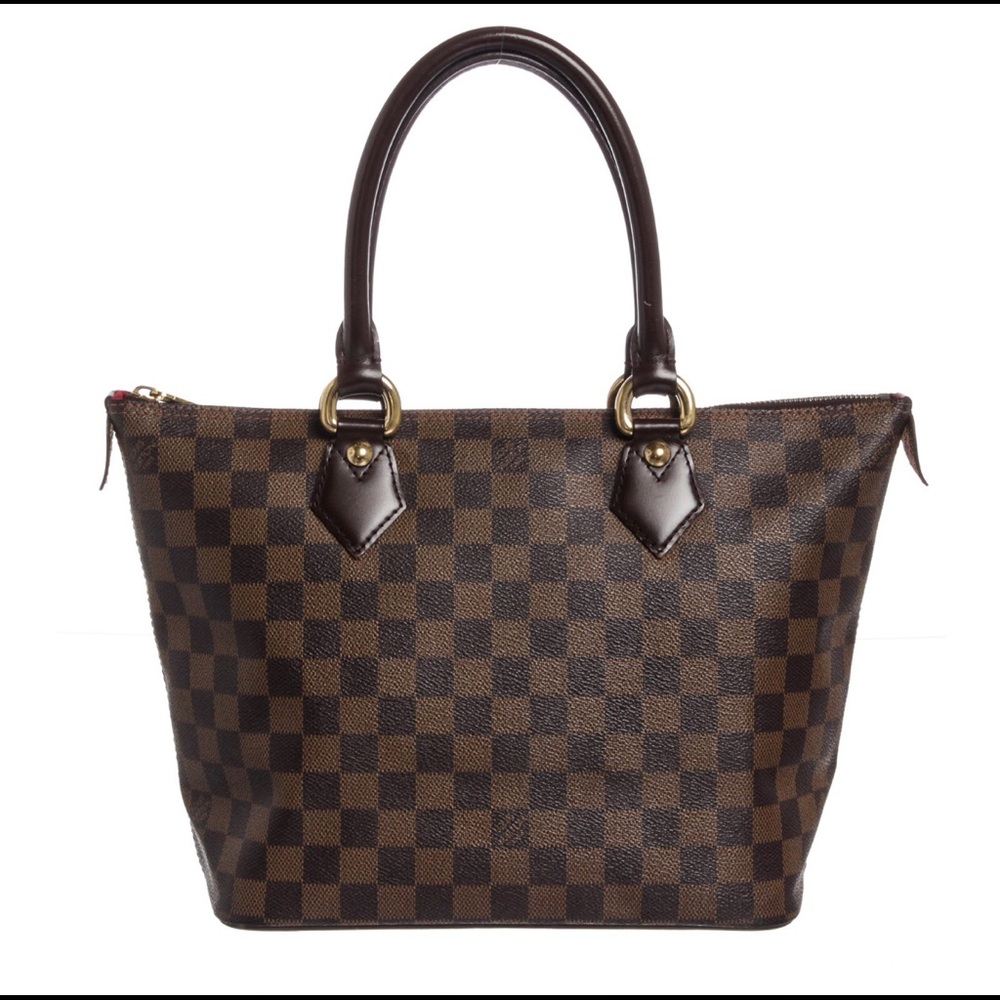 Louis Vuitton Damier Ebene Saleya PM Bag